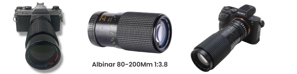 Albinar ADG 80–200mm f/3.9 budget macro lens